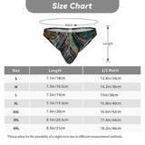 Men's Bikini Underwear Woodsy Aqua