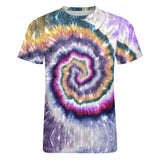 Multi-color Palette Tie Dye Cotton T-shirt 3