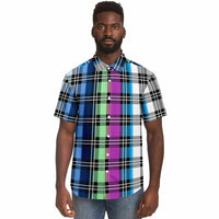 Pride Plaid Button Down Shirt