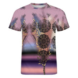 Abstract Art Cotton T-Shirt 4