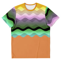 Gradient Waves T-shirt