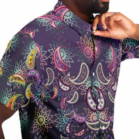 Mandala Paisley Button Down Shirt
