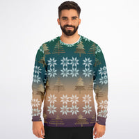 Metallic Christmas Tree Sweatshirt