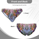 Men's Bikini Underwear Embossed Flower Pattern 6