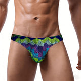 Men's Bikini Underwear Green Machine Waves