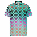 Geometric Star Polo Shirt