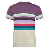 Color Palette Stripes Cotton T-shirt 13