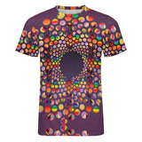 Abstract Fractal Cotton T-Shirt 2