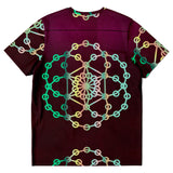 Color Spectrum Geometric T-shirt