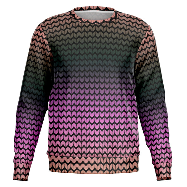 Coppertone Knit Effect Sweatshirt