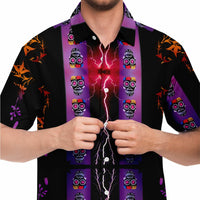 Day of the Dead Button Down