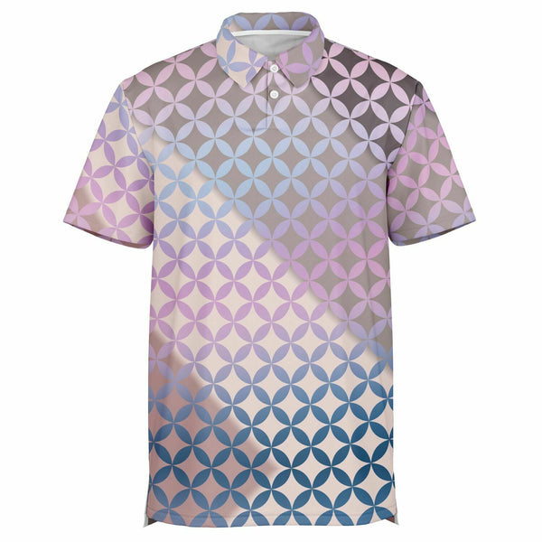 Geometric Star Polo Shirt