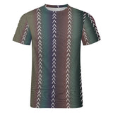 Unisex Gradient Pattern Cotton T-Shirt