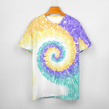 Multi-color Palette Tie Dye Cotton T-shirt 30