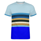 Color Palette Stripes Cotton T-shirt 23