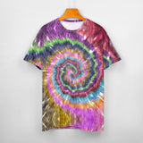 Multi-color Palette Tie Dye Cotton T-shirt 13