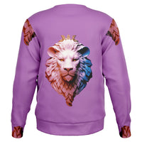 Mauve 3D Lion Sweatshirt