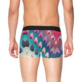 Leaf Pattern Boxer Briefs with Fly