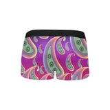 Paisley Pattern Boxer Briefs with Fly