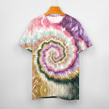 Multi-color Palette Tie Dye Cotton T-shirt