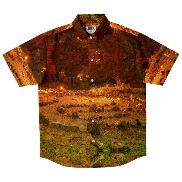 Autumn Labyrinth Button Down Shirt