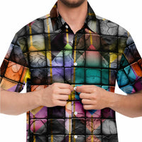 Mosaic Stone Button Down Shirt