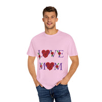 Love Mom Rose Graphic Unisex T-Shirt - Perfect Gift for Mother's Day