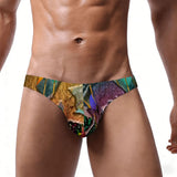 Men's Bikini Underwear Stained Glass