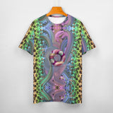Unisex Abstract Art Cotton T-Shirt