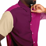 Eggplant Color Palette Button Down Shirt