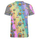 Rainbow Pride Pattern Cotton T-Shirt