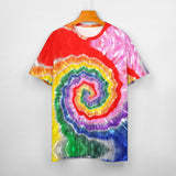 Rainbow Pride Tie Dye Cotton T-Shirt 2