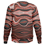 Ruby Liquid Marble Sweatshirt