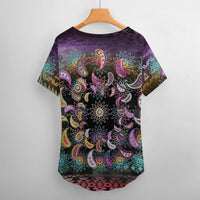 Hippie Faerie V-Neck T-Shirt 10