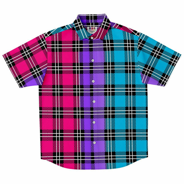 Pride Plaid Button Down Shirt