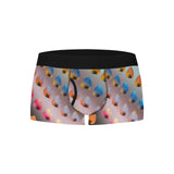 Leaf Pattern Boxer Briefs with Fly