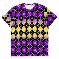 Pride Color Argyle T-shirt