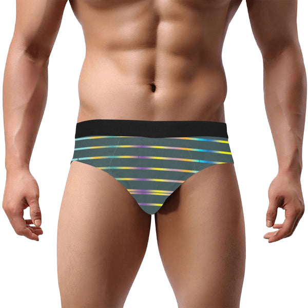 Stripes Mid Rise Briefs