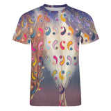 Abstract Art Cotton T-Shirt 3