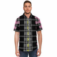 Pride Plaid Button Down Shirt