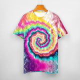 Multi-color Palette Tie Dye Cotton T-shirt 2