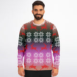 Reindeer Snowflake Sweatshirt