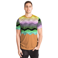 Gradient Waves T-shirt