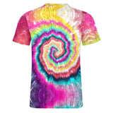 Multi-color Palette Tie Dye Cotton T-shirt 2