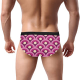 Rainbow Pattern Men's Mid Rise Briefs