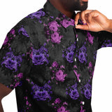 Gothic Floral Button Down