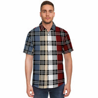 Lake Colors Plaid Button Down Shirt