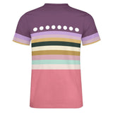 Color Palette Stripes Cotton T-shirt 14