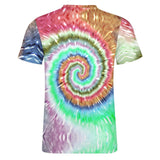 Multi-color Palette Tie Dye Cotton T-shirt 22