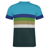 Color Palette Stripes Cotton T-shirt 21